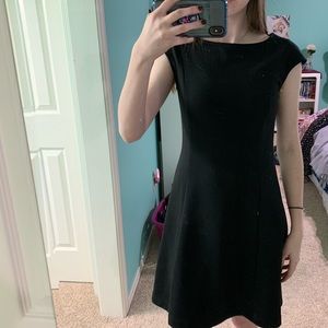 Professional black dress